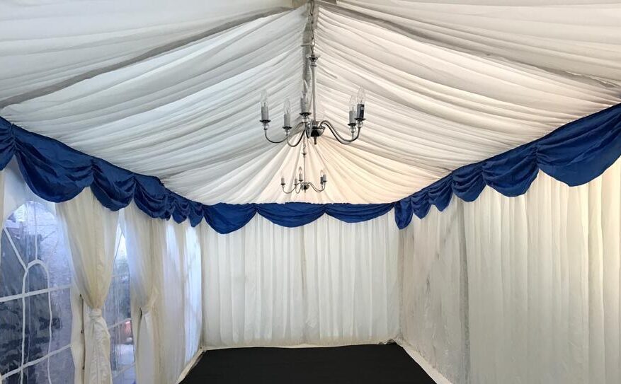 Crystal & White Globe Chandeliers