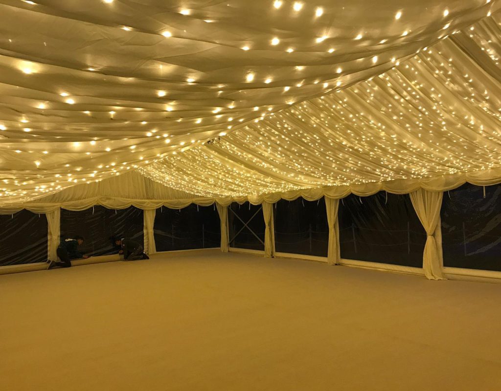 Marquee Lighting Hire